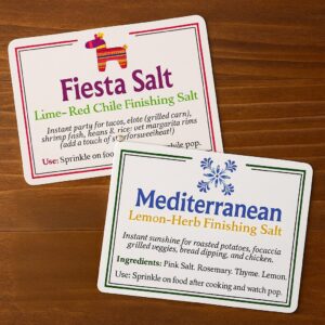 Finishing Salts Label 2025